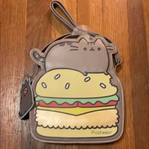 Pusheen Cheeseburger Purse Bag NWT